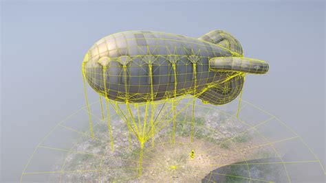 ArtStation - WW2 Barrage Balloon 01 | Game Assets