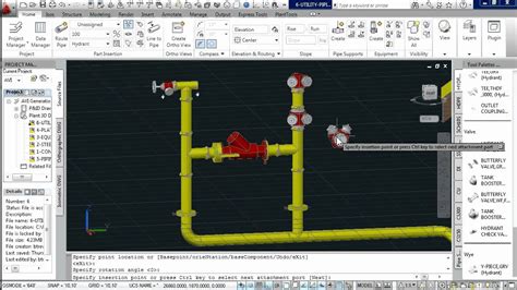 Autocad Plant 3d Victaulic Fire Hydrant Piping Modelling Youtube