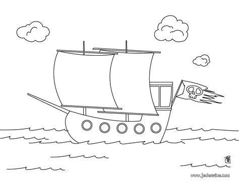 Coloriage Barcos Navire Caravela Bateaux Coloriages Barco Colorier