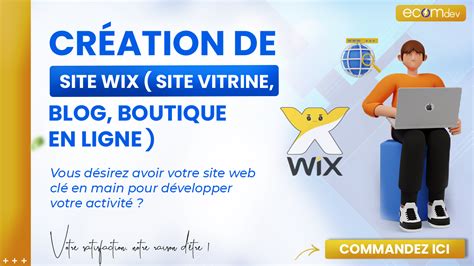 Je Vais Cr Er Votre Site Wix Professionnel Responsive Et Optimis Seo