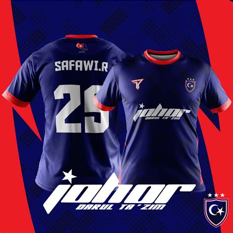 Vidsia Free Custom Your Name Jersey Bola Jdt Johor Darul Ta Zim Home