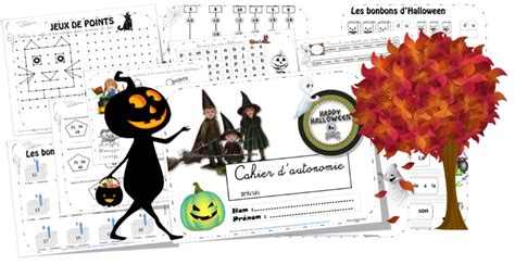 Cahiers D Autonomie HALLOWEEN Cycles 2 Et 3 ReCreatisse