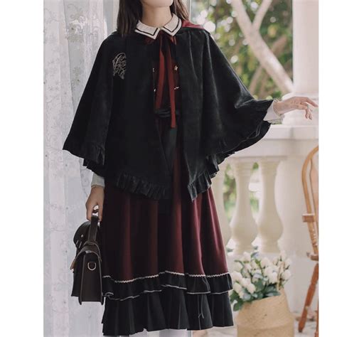 Witchy Academia Aesthetic Witchcore Aesthetic Witch Clothing at DeerDoll
