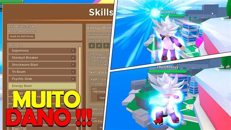 Testei As Melhores Skills Ataques Do Super Saiyan Simulator No Roblox