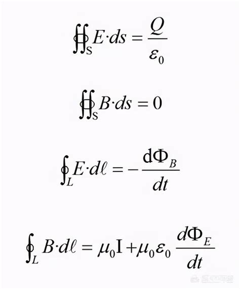 全面解析最美物理公式：麥克斯韋方程組 每日頭條