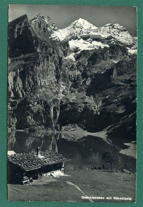 Oeschinensee mit Blüemlisalp 1961 Kaufen auf Ricardo