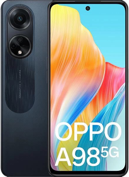 SIMフリー オッポ Oppo A98 5G CPH2529 デュアルSIM 256GB ブラック 8GB RAM グローバル版