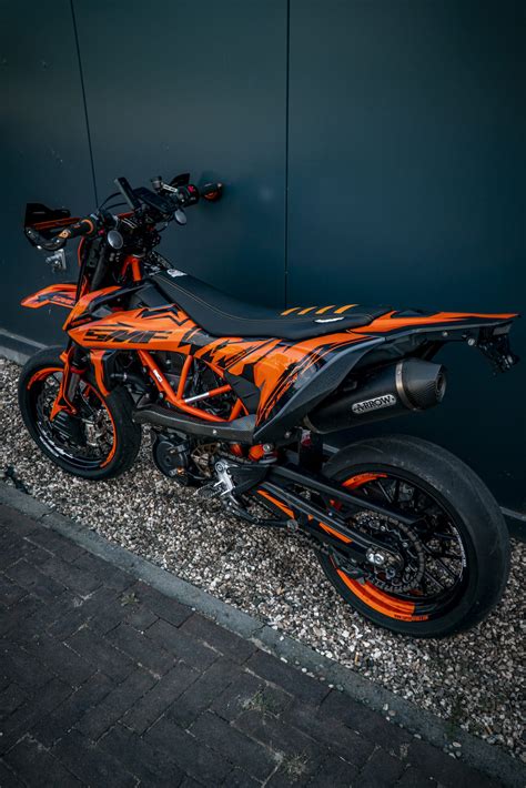 KTM 690 SMC R Graphics Kit 2019 2024 4 Supermofools