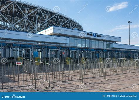 View on Volgagrad Arena Stadium in Volgograd Editorial Stock Photo ...