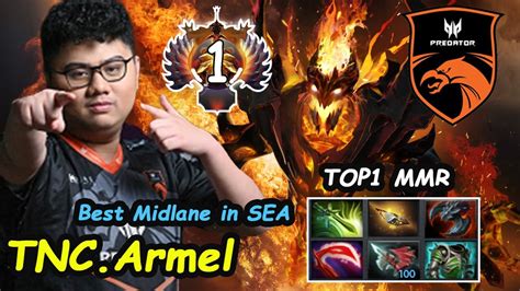 Tnc Armel Shadow Fiend Best Midlane In Sea Top Mmr Insane Damage