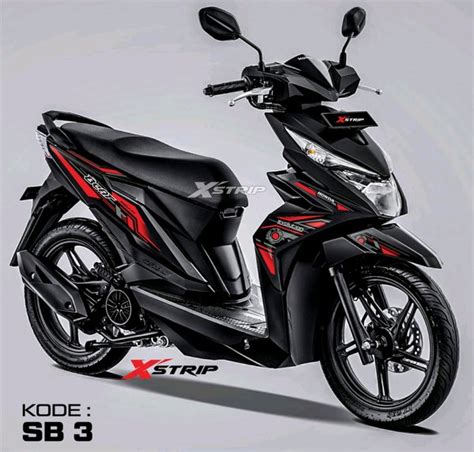 Jual STRIPING ALL NEW HONDA BEAT STICKER BEAT STRIPING DECAL BEAT ESP