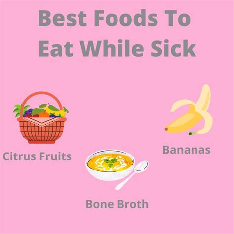 Best Foods To Eat While Sick Good Foods To Eat Foods To Eat Food