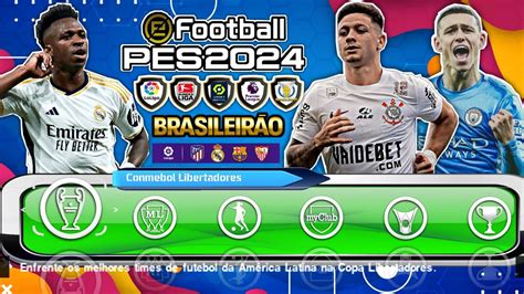 Lan Ou Efootball Pes Leve Ppsspp Brasileir O Europeu