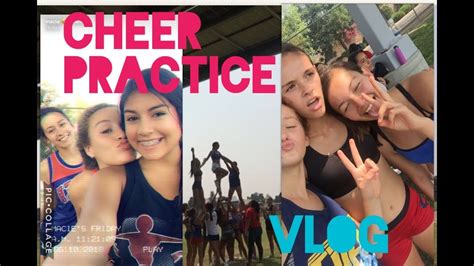 Cheer Practice Vlog Youtube