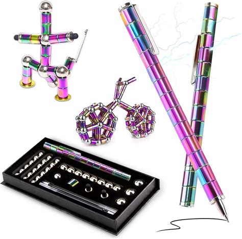 Fidget Pen Xxl Set Multicolor Extra Grote Set Touchscreen Pen