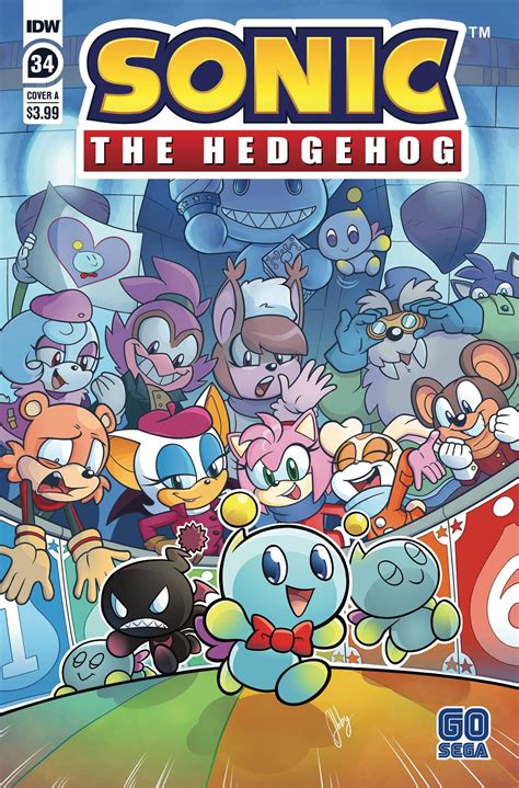 Idw Sonic The Hedgehog Issue 34 Idw Sonic Hub Fandom