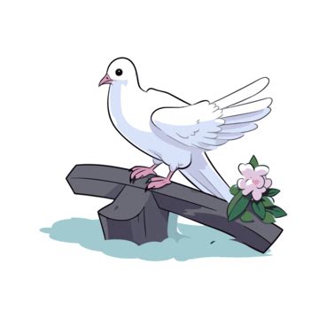 Funeral Dove PNG Vector PSD And Clipart With Transparent Background