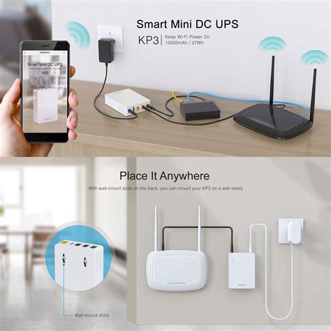 Mini Ups Portatil Dc Marsriva Router Modem W Usb V V V Tecnomati