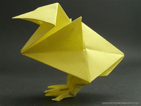 Chicken origami Jun Maekawa - OrigamiArt.Us