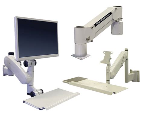 Strongarm Industrial Displays Mounting Arms Computer Enclosures