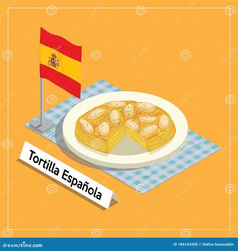 Tortilla Espanola Stock Illustrations 7 Tortilla Espanola Stock