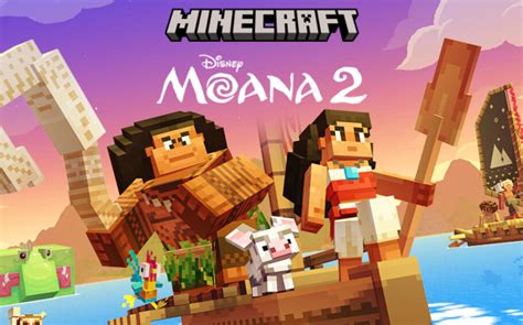 Minecraft Recebe Dlc Inspirada Em Moana Filme Da Disney Adrenaline