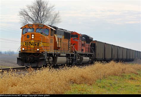 BNSF 9900 Leads A Empty Coal Train Nb