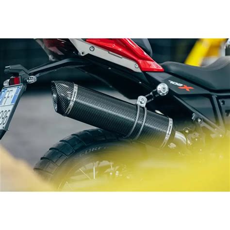 Exhaust For Benelli TRK 702 X 2023 Doublefire Carbon