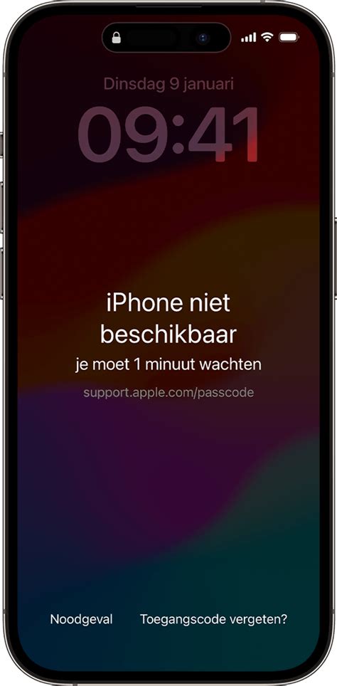 Tijdelijk Je Oude Toegangscode Gebruiken Wanneer Je Je Nieuwe Iphone