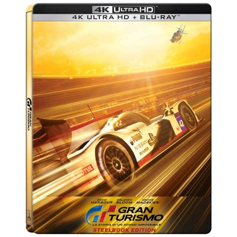 GRAN TURISMO LA STORIA DI UN SOGNO IMPOSSIBILE 4K Steelbook BD 4K