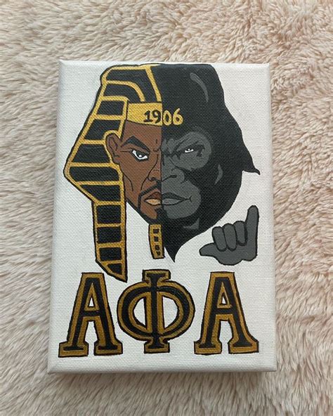 Alpha Phi Alpha Painting - Etsy