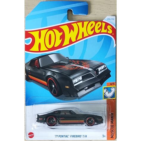 Hot Wheels Pontiac Firebird T A Hw Muscle Mania Flames Spring