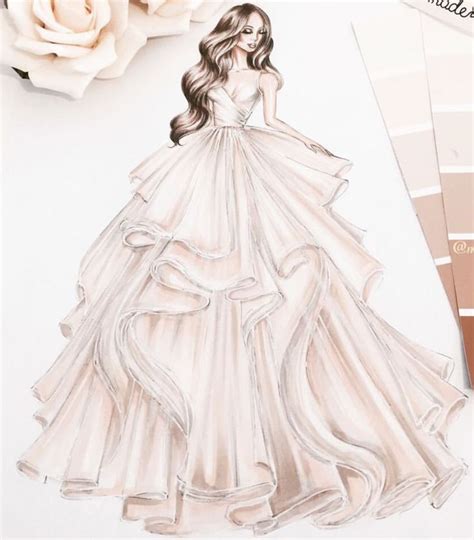 Wedding Dress Drawing Designs at GetDrawings | Free download