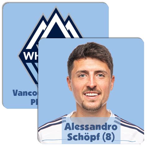 Vancouver Whitecaps Players 2023 - Match The Memory