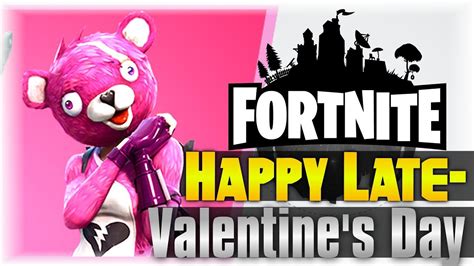 Happy Late Valentines Day Fortnite Lets Play Holiday Update Youtube