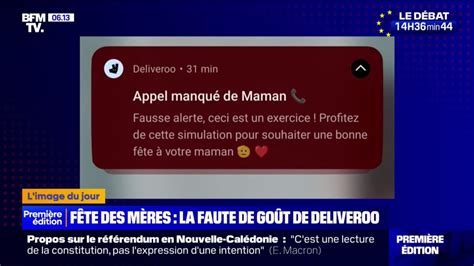 F Te Des M Res Les Excuses De Deliveroo Apr S L Envoi D Une