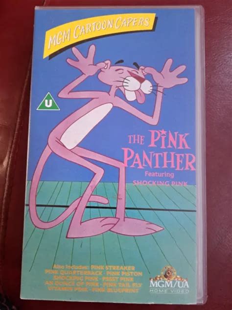 The Pink Panther Vhs Vintage The Pink Panther Movie Comedy Robert