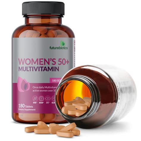 Women's 50+ Multivitamin Once Daily Multivitamin, 180 Tablets ...