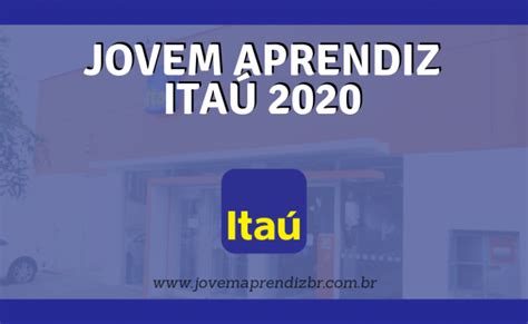 Jovem Aprendiz Ita Fa A Sua Inscri O