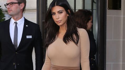 Kim Kardashian Flaunts Killer Curves In Skintight Neutrals Like The Look