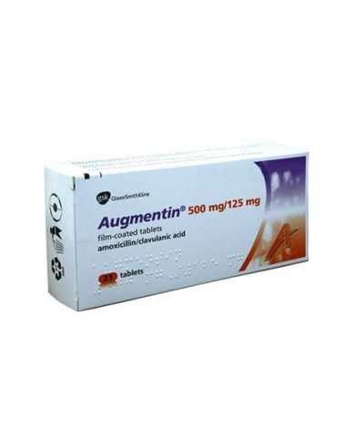Augmentin 500 mg/125 mg 21 film-coated tablets / Аугментин 500 mg/125 ...