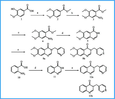 Reagents And Conditions A MeI DMF Rt Overnight B HNO 3 C