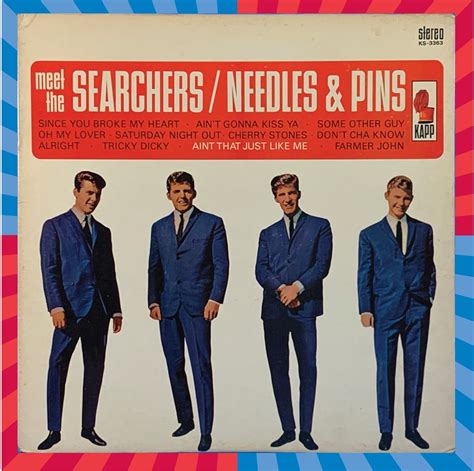 The Searchers Meet The Searchers Needles And Pins” 1964 Vinyl Lp First