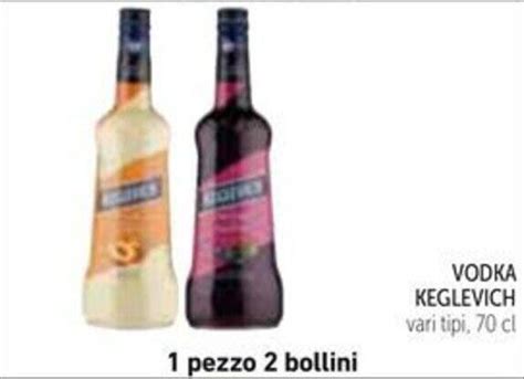 VODKA KEGLEVICH Vari Tipi 70 Cl Offerta Di Spazio Conad