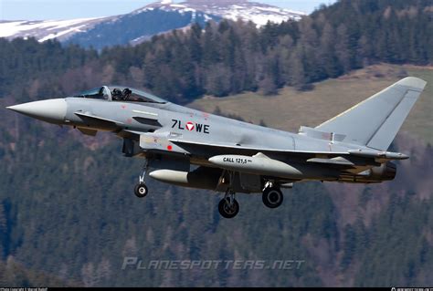 7l We Austrian Air Force Eurofighter Ef 2000 Typhoon S Photo By Marcel