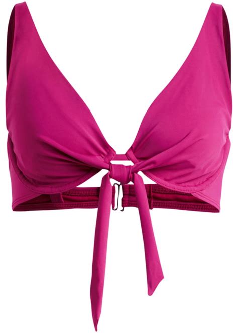 Stilvolles B Gel Bikini Oberteil Mit Schleifendetail Bonprix