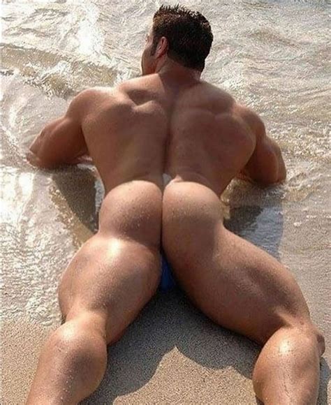 Beautiful Male Buttocks Porn Photo