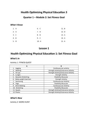 Hope Q M Hope Quarter Module Health Optimizing Physical