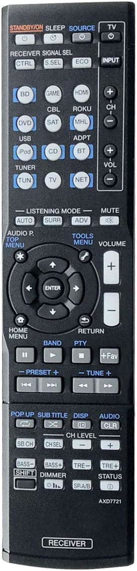 Amazon PROROK New Remote Control AXD7721 Fit For Pioneer AV