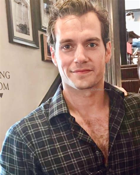 Henry Cavill Fellow Fans On Instagram Plaid And Chest Hair Edit